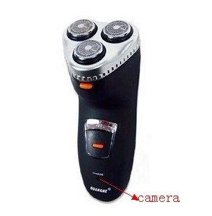 Wholesale Bathroom Spy Camera HD Pinhole motion detection Spy Shaver Camera DVR 16GB Internal Memory